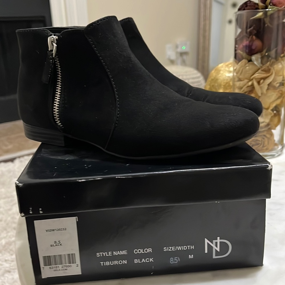 New Directions Black Booties